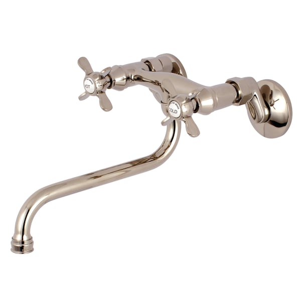 KS115PN Adjustable Center Wall Mount Bathroom Faucet